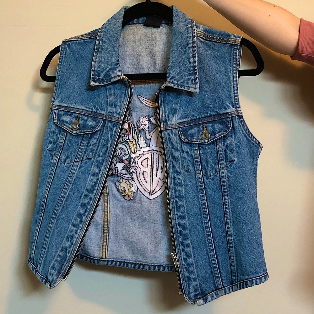 Warner Bros Denim Vest